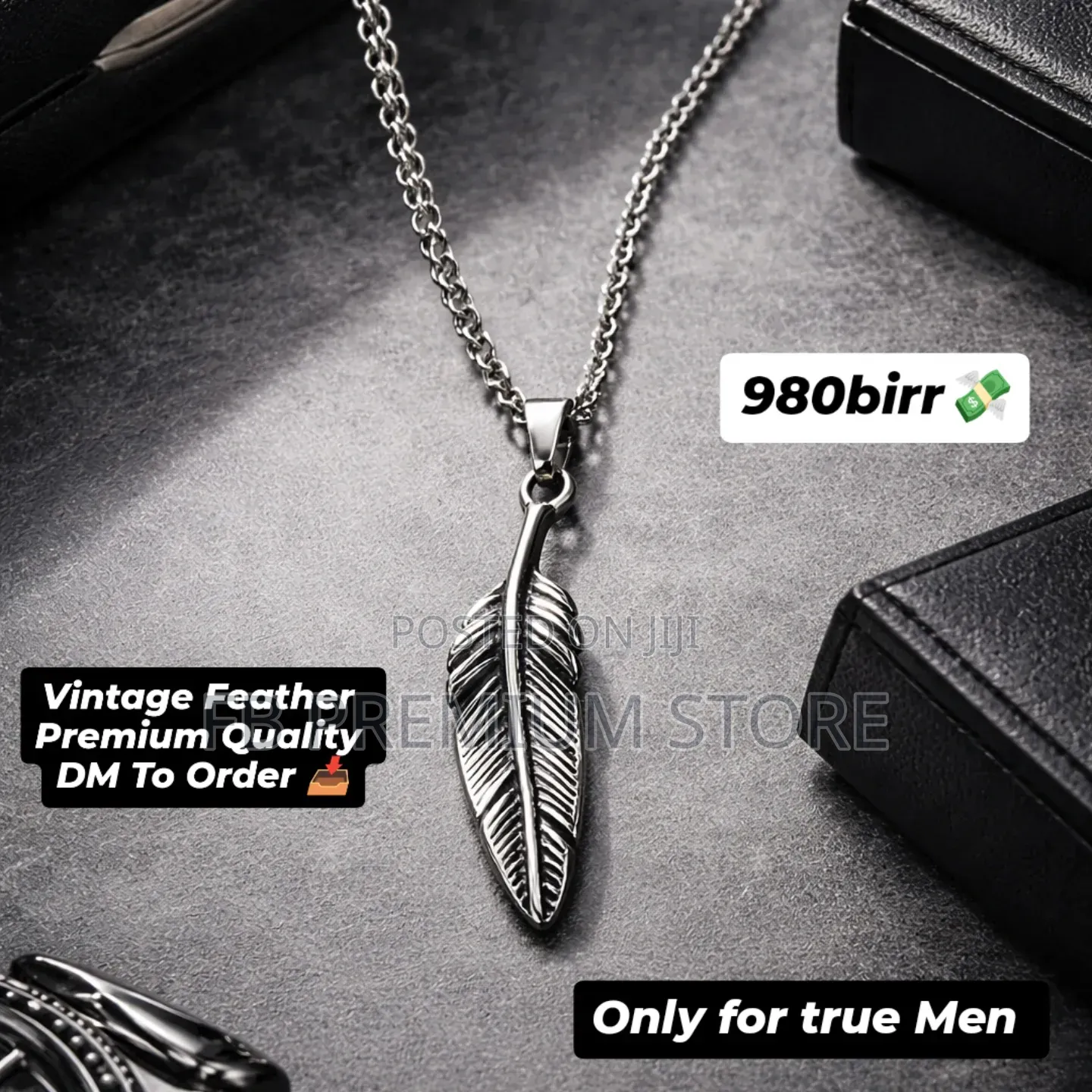 Vintage Feather Punk Hip Hop Street Style Premium Quality Fashion Men