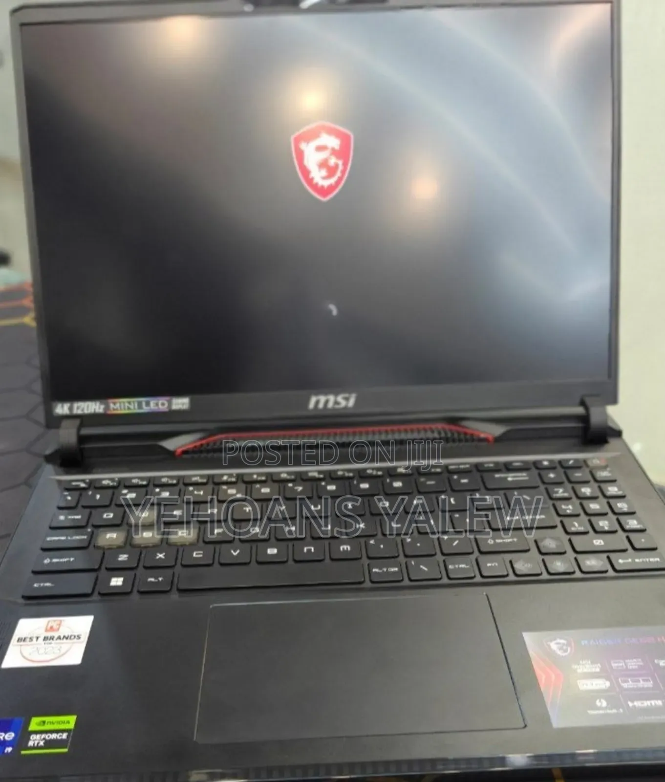 New Laptop MSI GF63 16GB Intel Core i9 SSD 1T