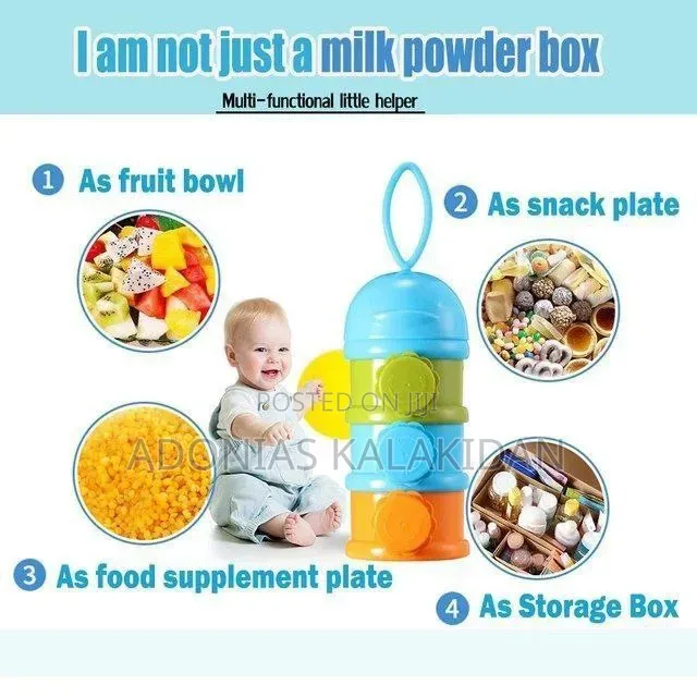  Three-Layer Baby Milk Powder Container