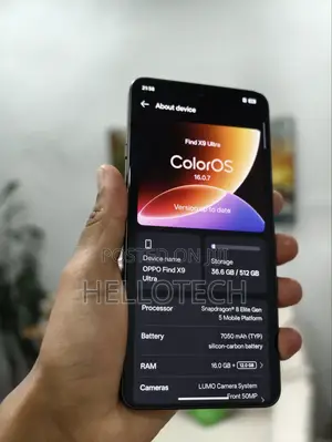 New Oppo Find X9 Ultra 512 GB Black