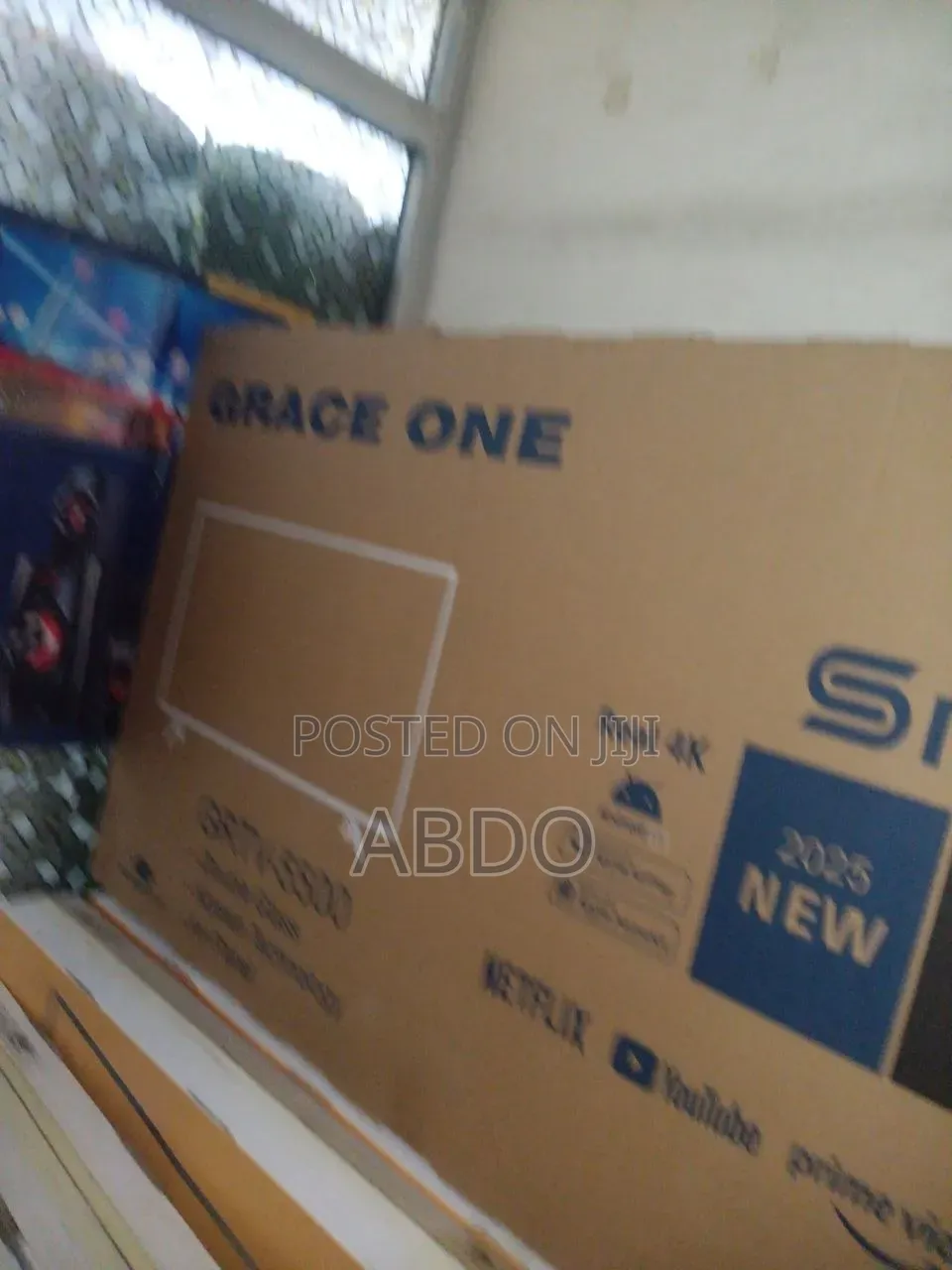 Grace One Smart Tv 55 Inch Andraid Doubel Gelass 2026 Quality