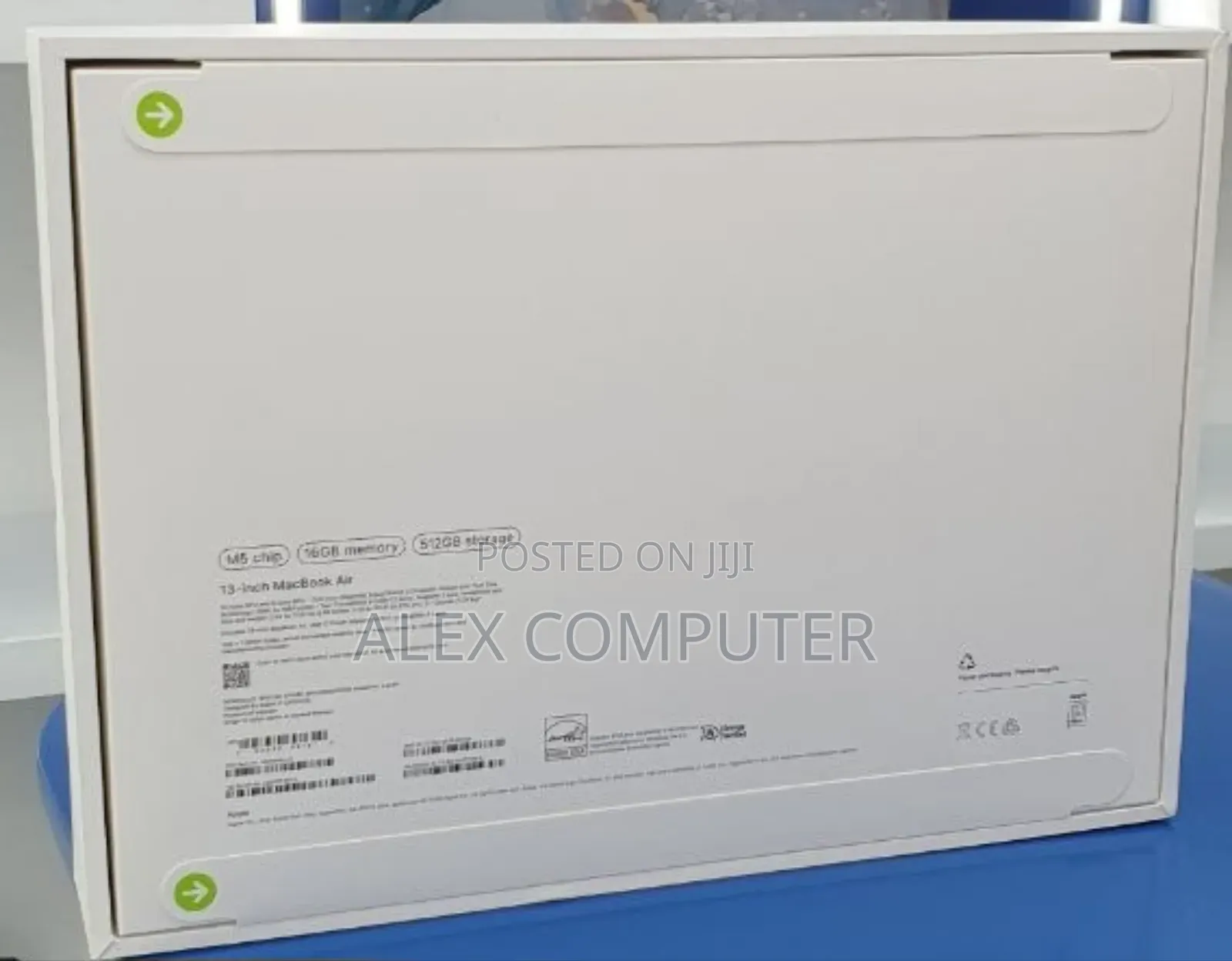 New Laptop Apple MacBook Air 2026 M5 16GB Apple M5 SSD 512GB
