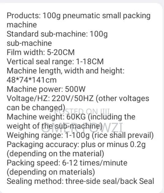 Automatic Packing Machine