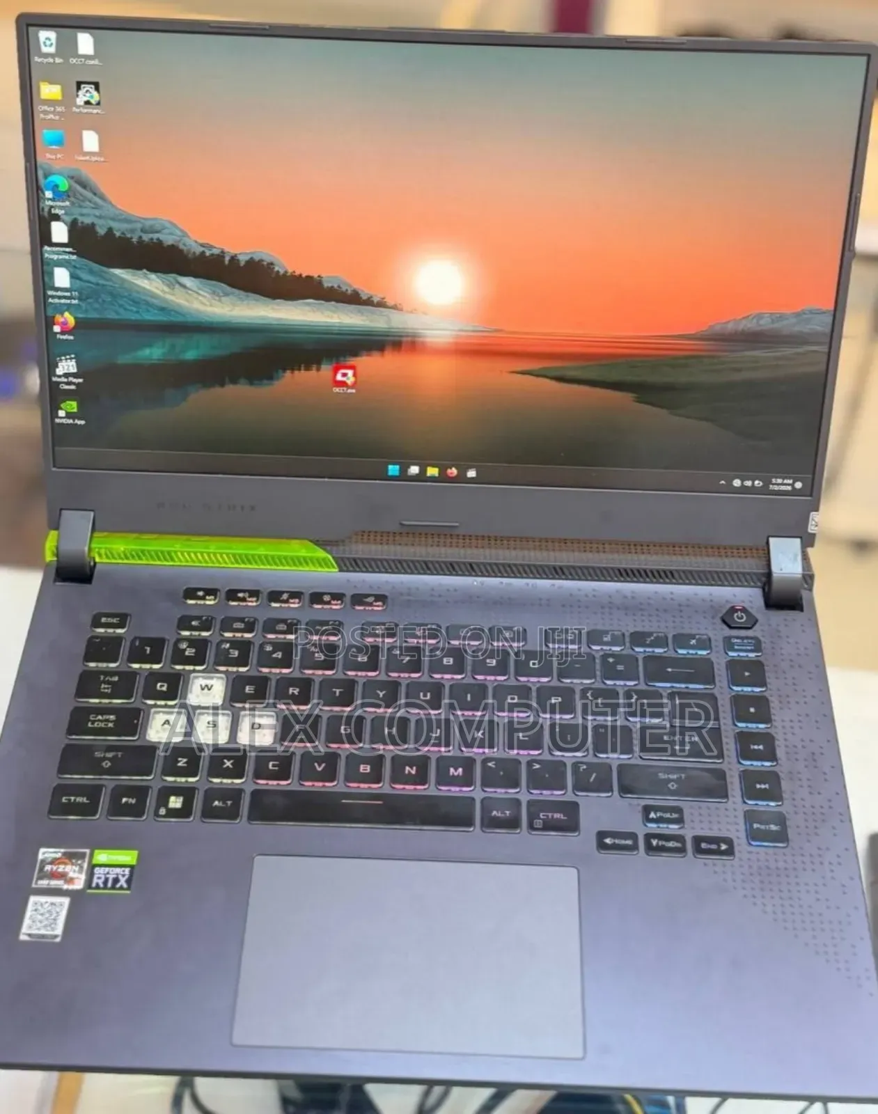 New Laptop Asus ROG Strix G16 G614 16GB AMD Ryzen 9 SSD 512GB