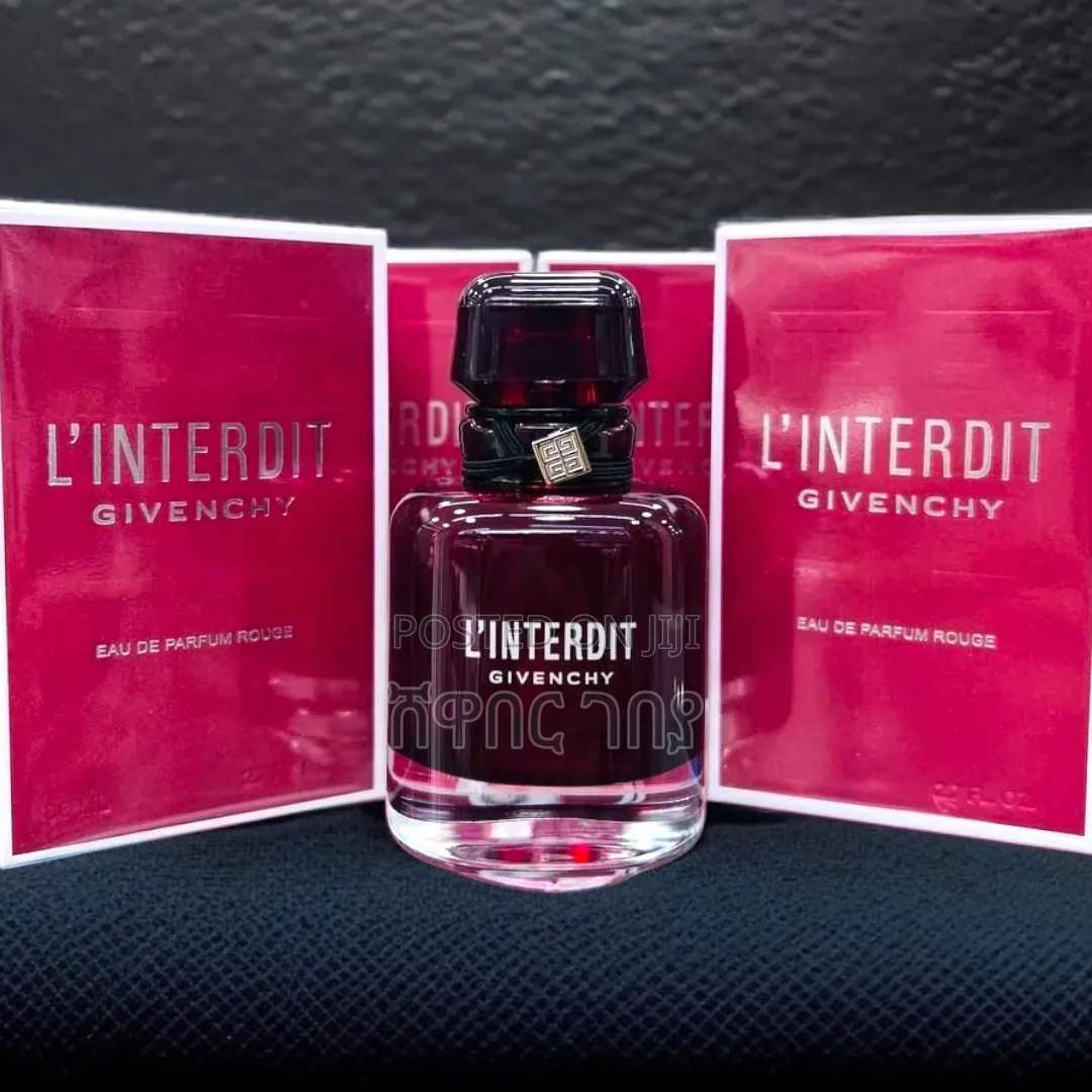Givenchy l'Interdit Rouge Edp Genuine Perfume for Women Addis City