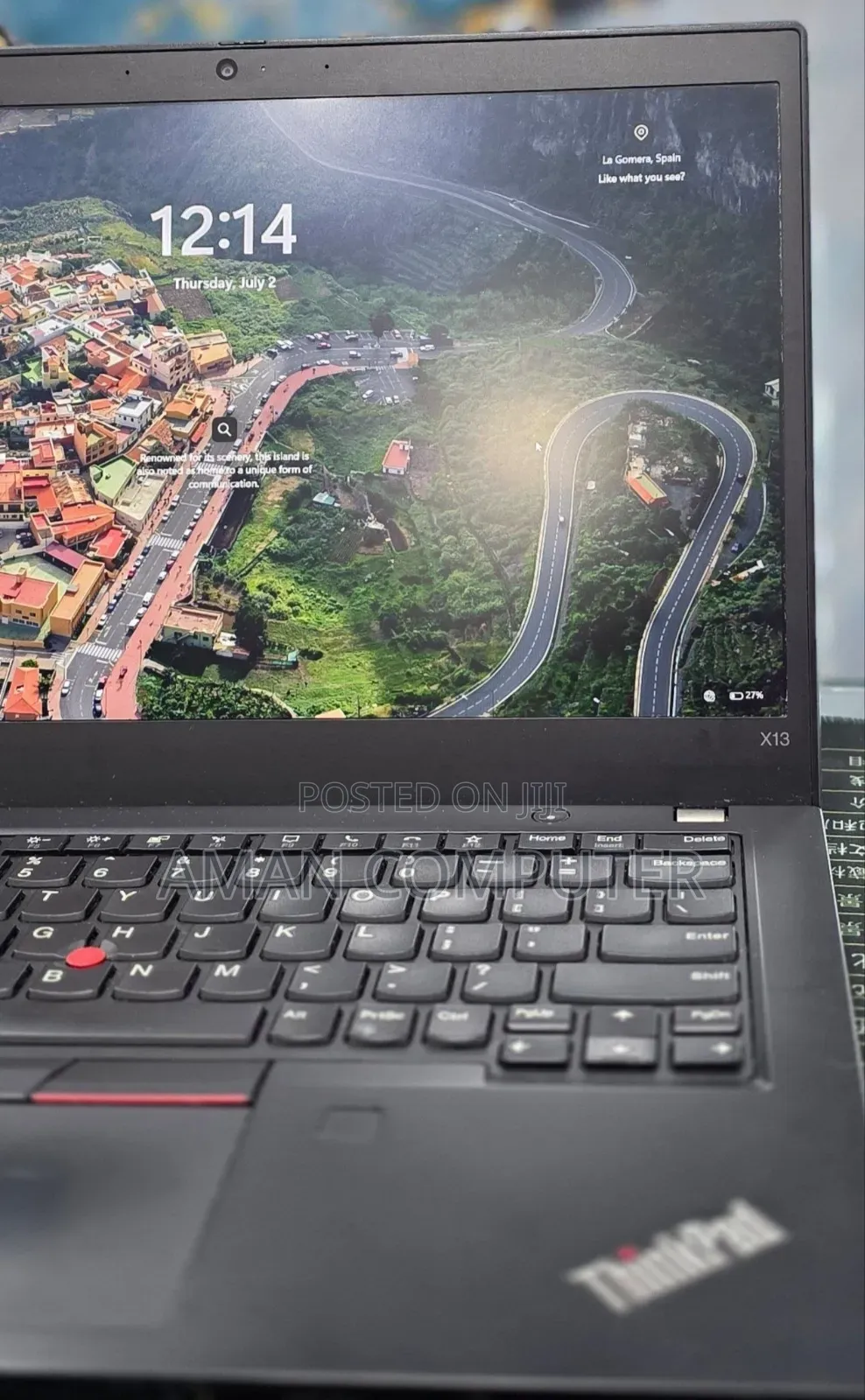 New Laptop Lenovo ThinkPad X13 Gen 2 16GB AMD Ryzen 7 SSD 512GB