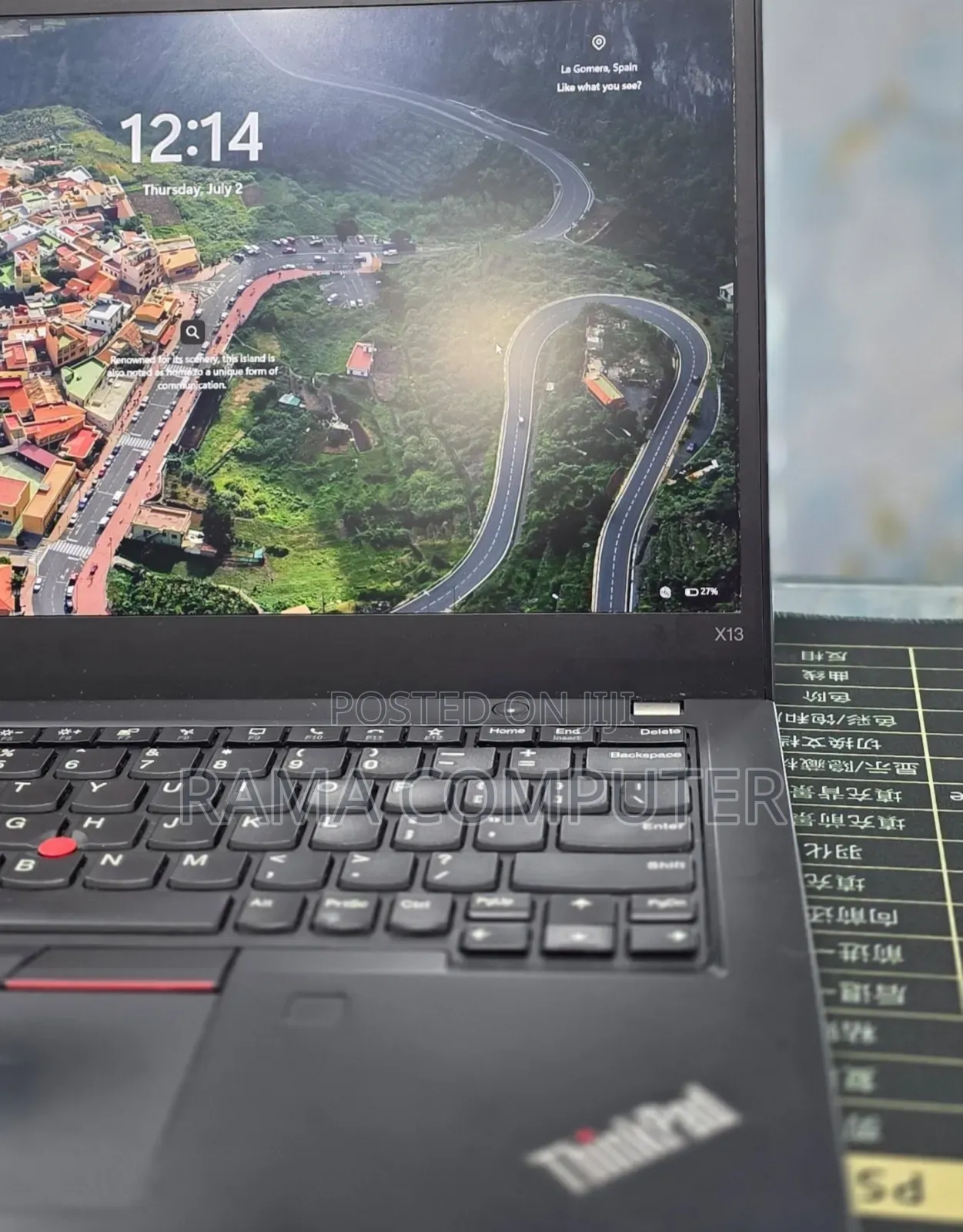 New Laptop Lenovo ThinkPad X13 Gen 2 16GB AMD Ryzen 7 SSD 512GB