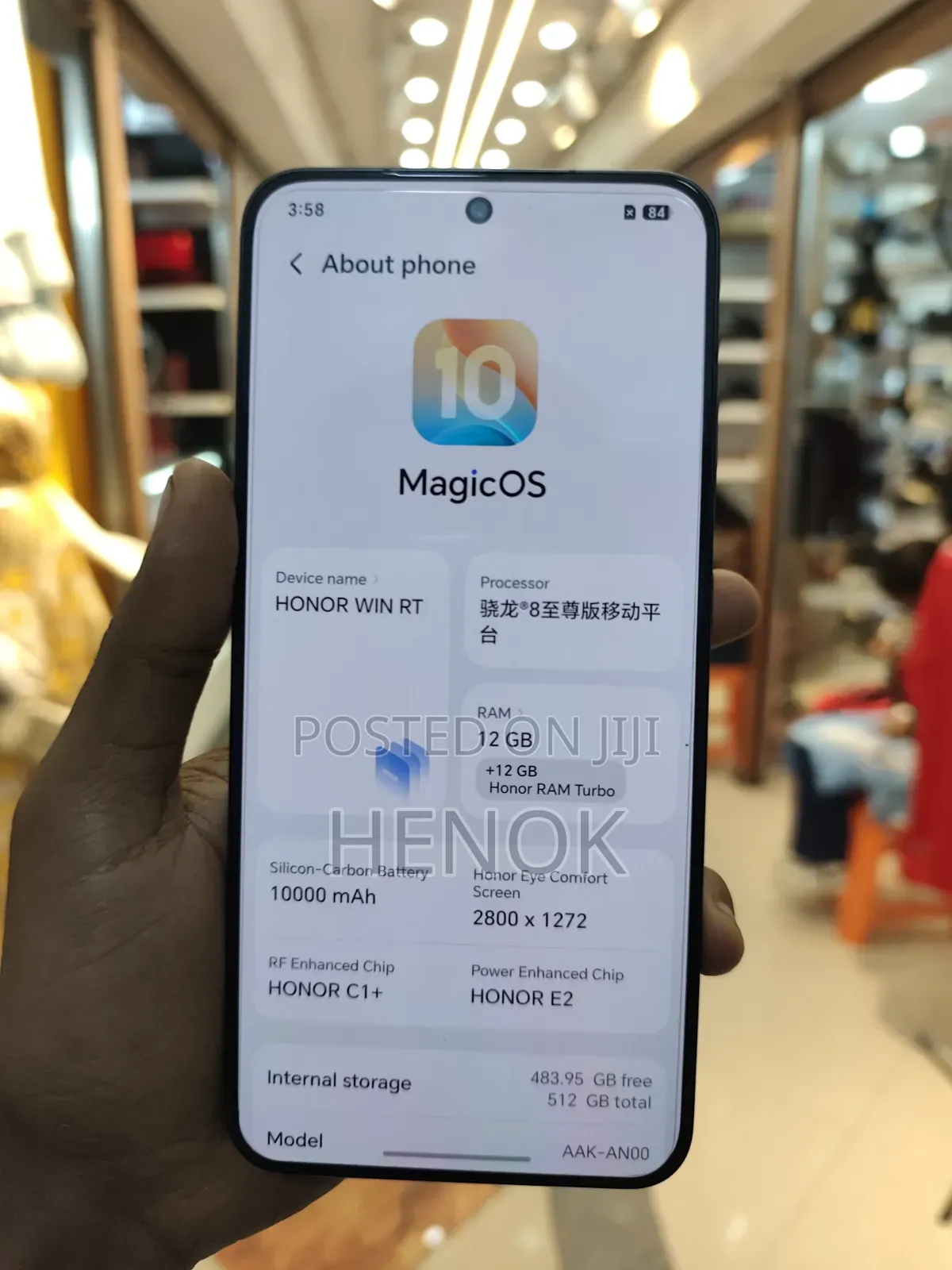 New Honor Win RT 512 GB Black