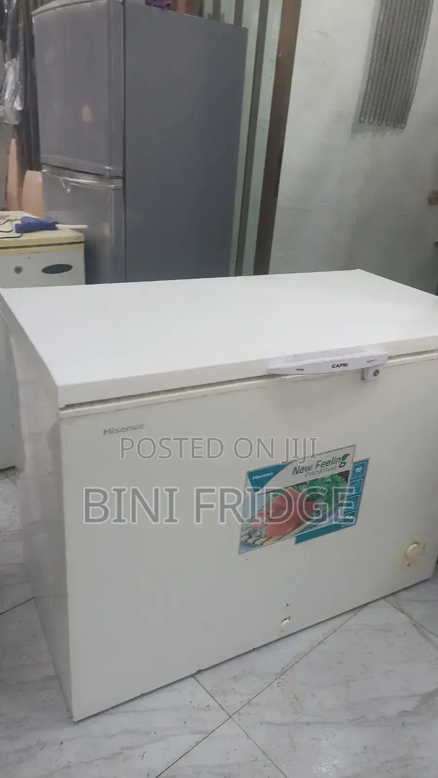 Deep Fridge 300 Liter Brand Hisense