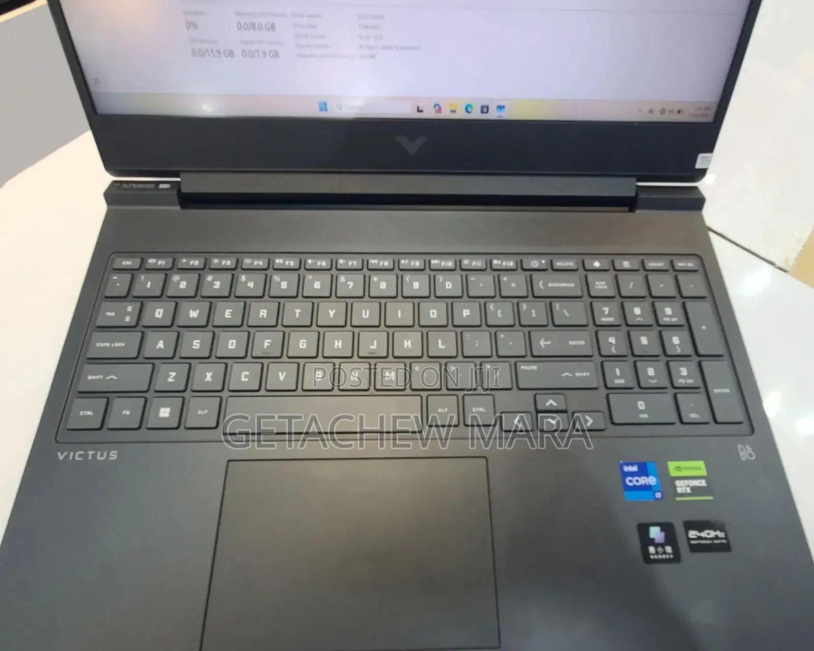 New Laptop HP Victus 15 16GB Intel Core i7 SSD 1T
