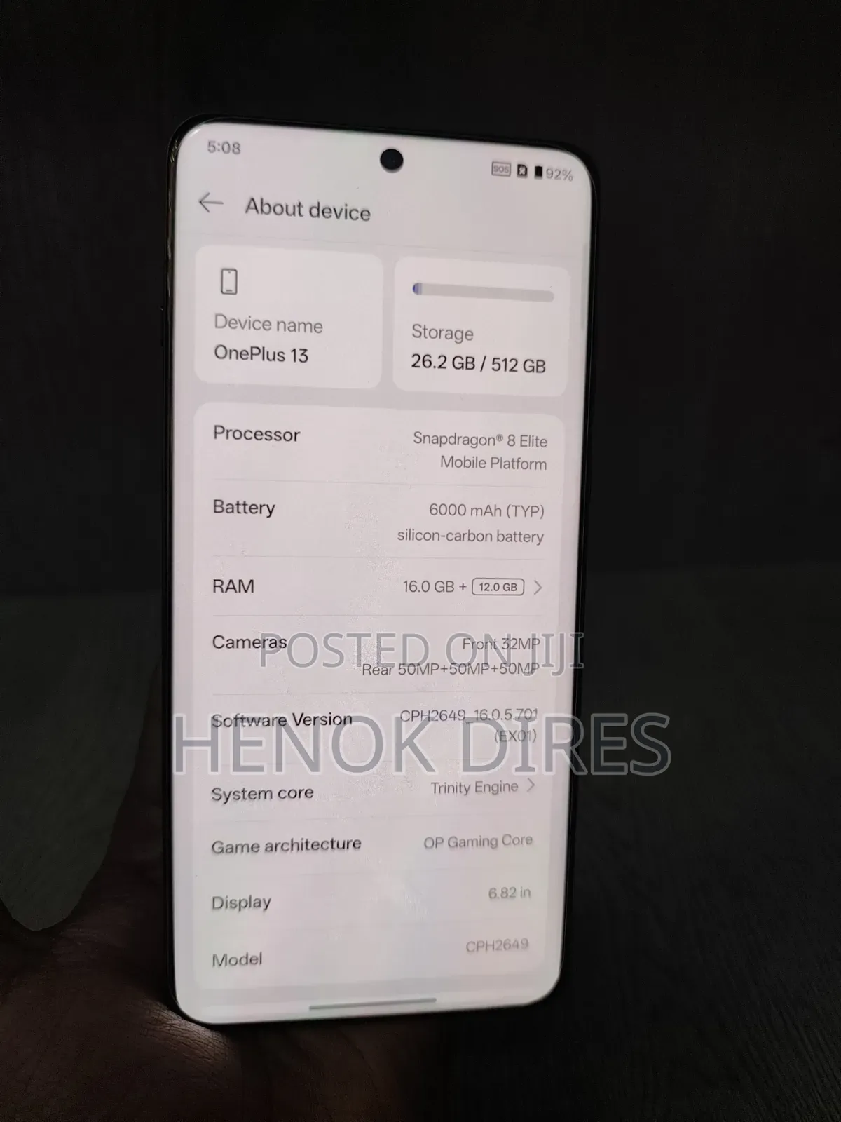 New OnePlus 13 512 GB