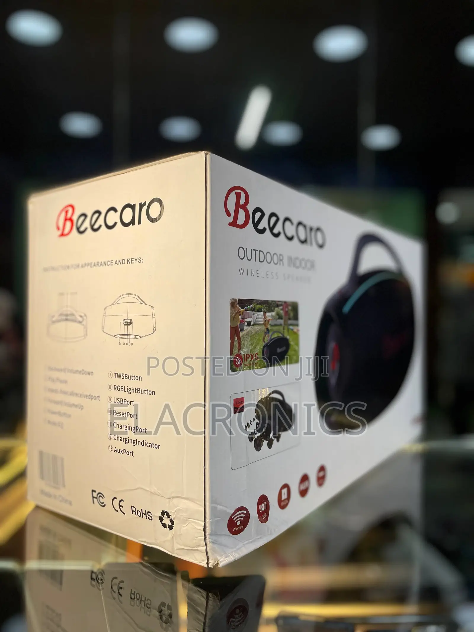 Beecaro 160w Max Portable Wireless Speaker