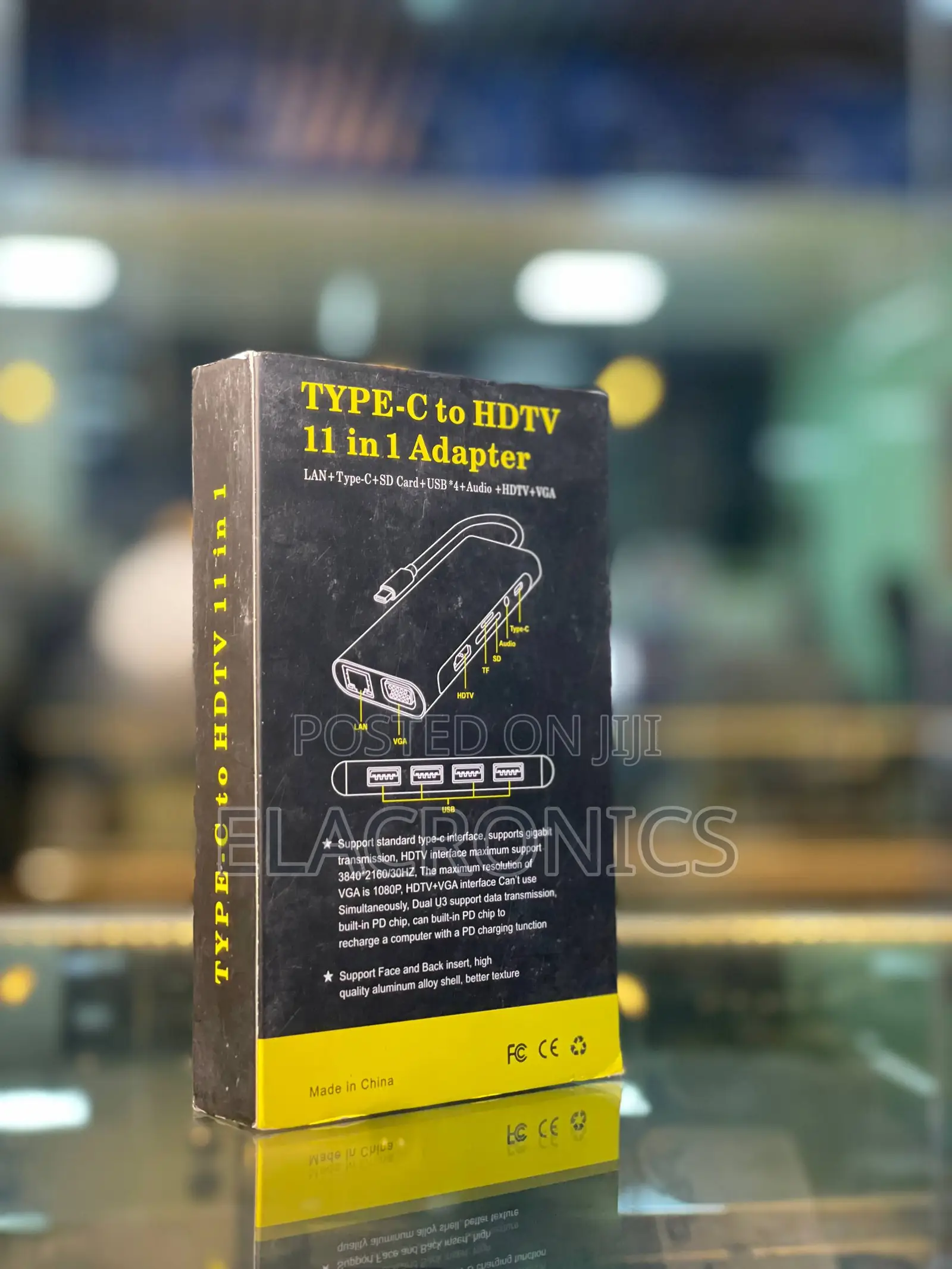 11 in 1 Type-C to HDTV Adapter Hub Usb 3.0