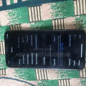 Apple iPhone X 256 GB Black