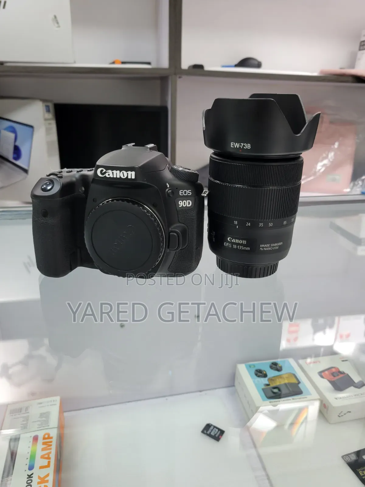 Canon 90d With 18-135mm Lens