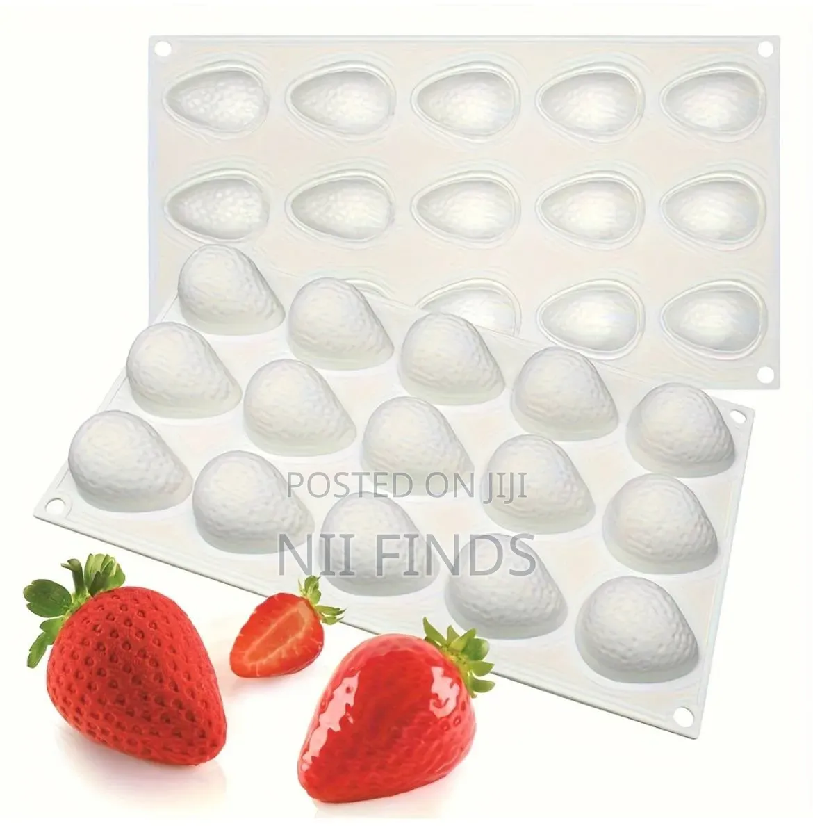 Strawberry Chocolate Mouse Silcon Mold