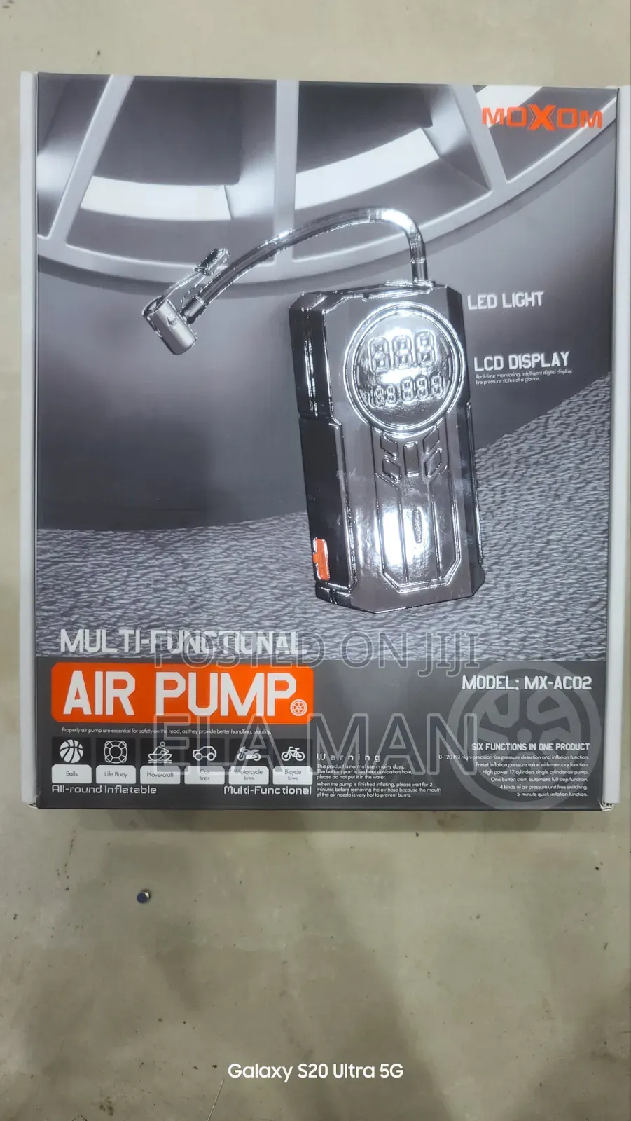 Moxom Air Pump or Jumper