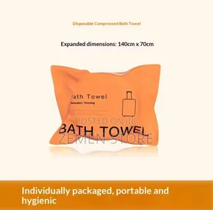 Compressed Travel Bath Towel – Portable Extra Thick