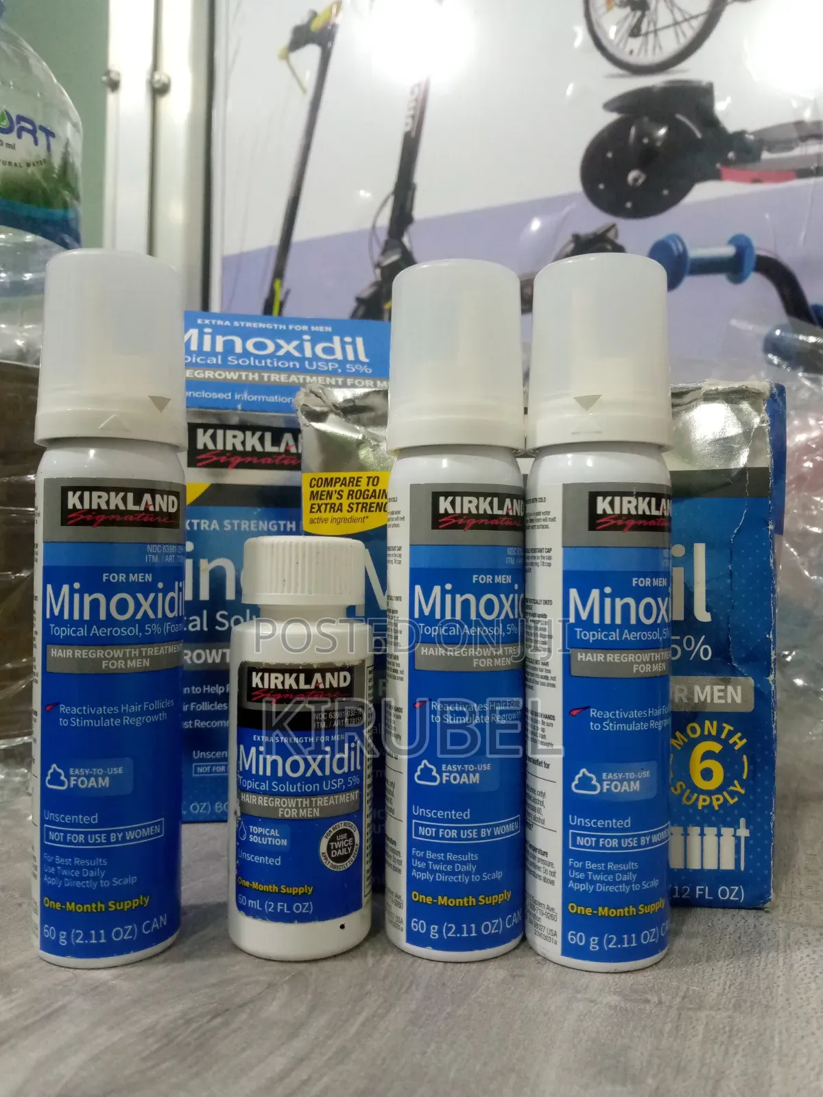 ለፂም አልባው ጀለስ ግዛለት! Foam Minoxidil