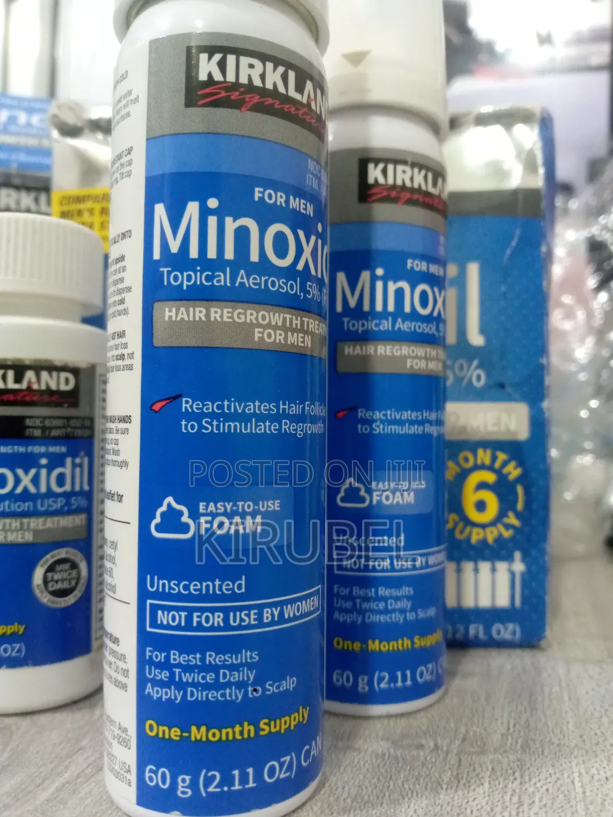 ለፂም አልባው ጀለስ ግዛለት! Foam Minoxidil