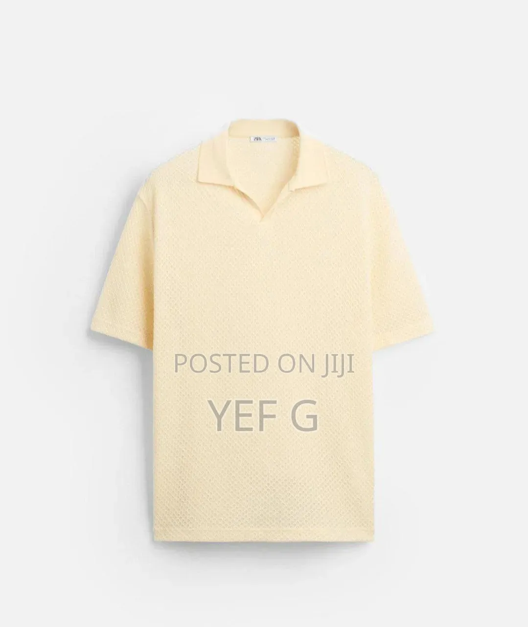 Knitted Polo Shirt From Zara