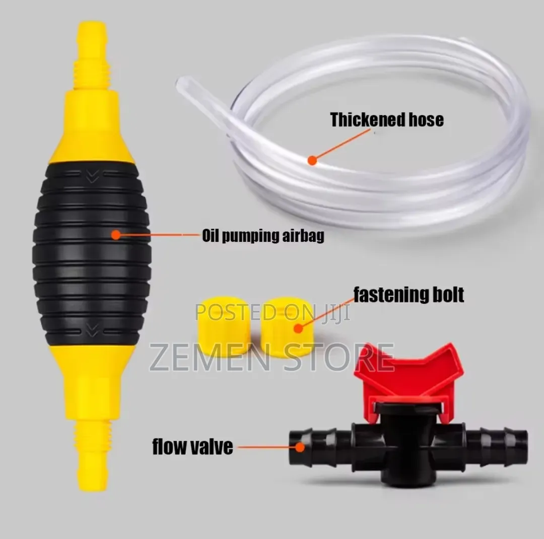 Universal Manual Fuel Liquid Transfer Pump With 2m Heavy-Duty Hose