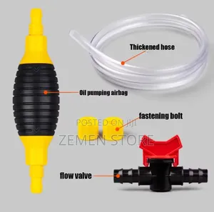 Universal Manual Fuel Liquid Transfer Pump With 2m Heavy-Duty Hose