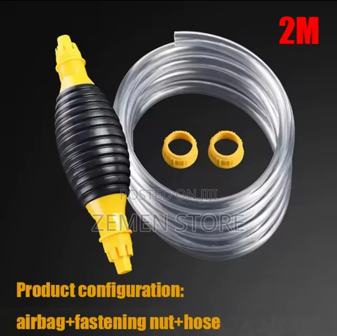 Universal Manual Fuel Liquid Transfer Pump With 2m Heavy-Duty Hose