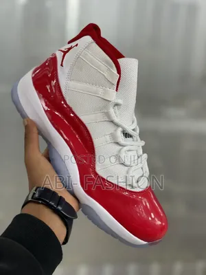 Nike Air Jordan 11 Retro "Cherry" Sneakers,