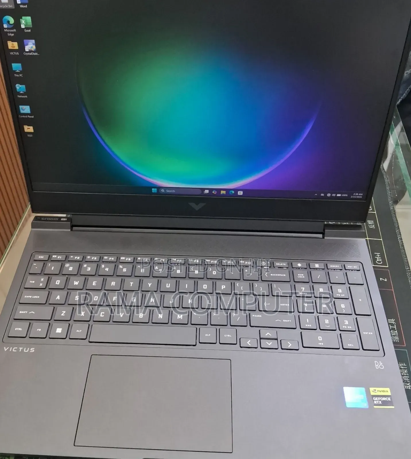 New Laptop HP Victus 16 16GB Intel Core i7 SSD 1T