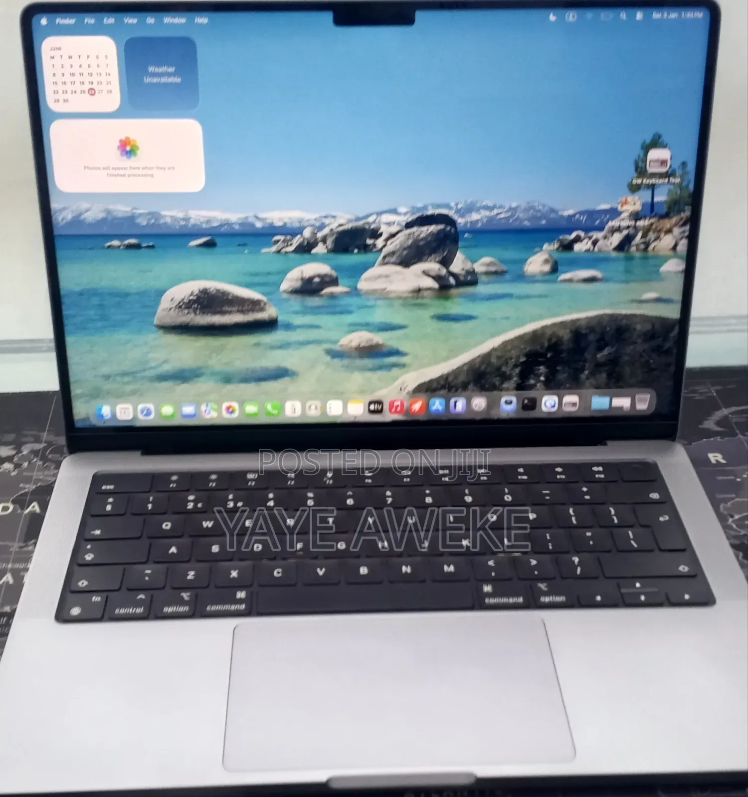 New Laptop Apple MacBook Pro 2019 32GB Intel Pentium SSD 512GB