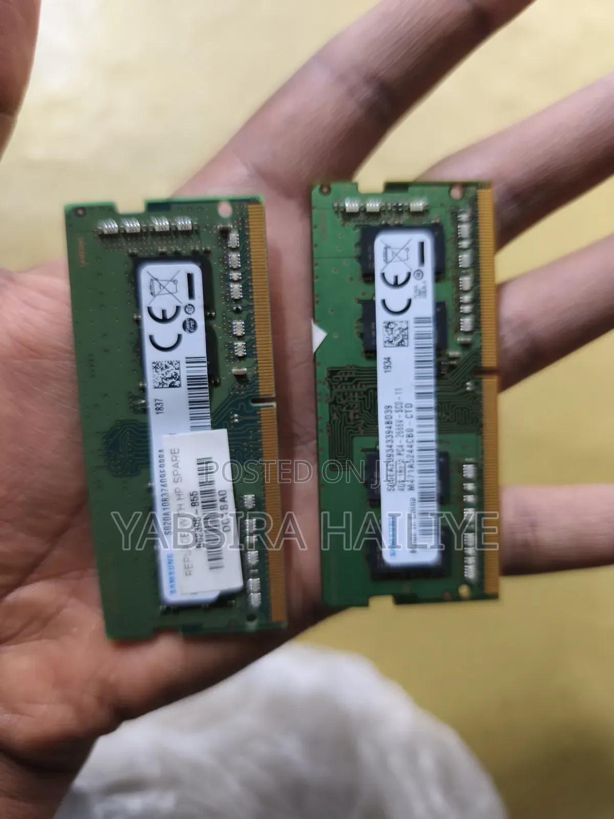 2 × 4gb Ddr4 Laptop Ram