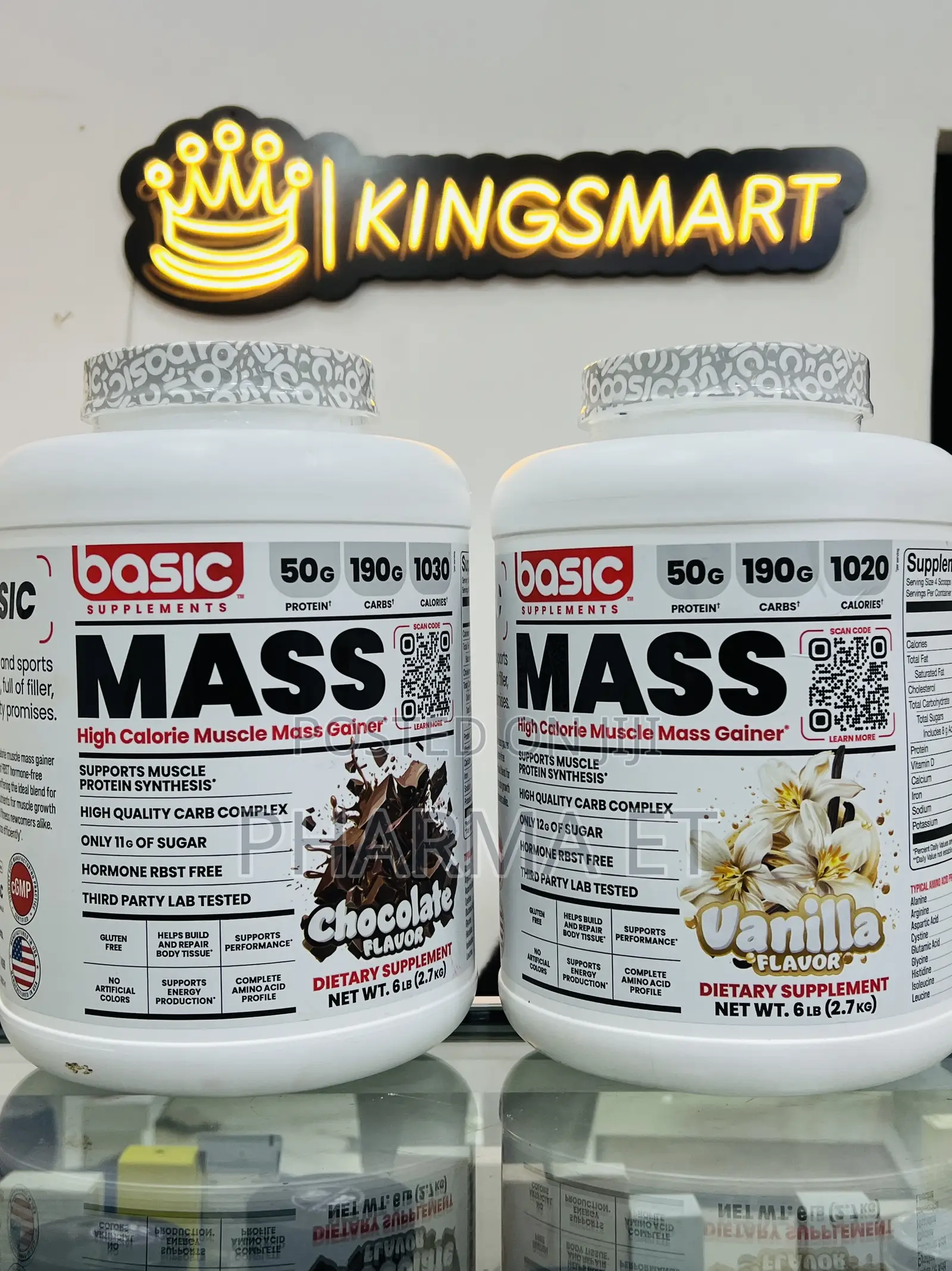 High Calorie Mass Gainer 2.27kg Basic Supplements