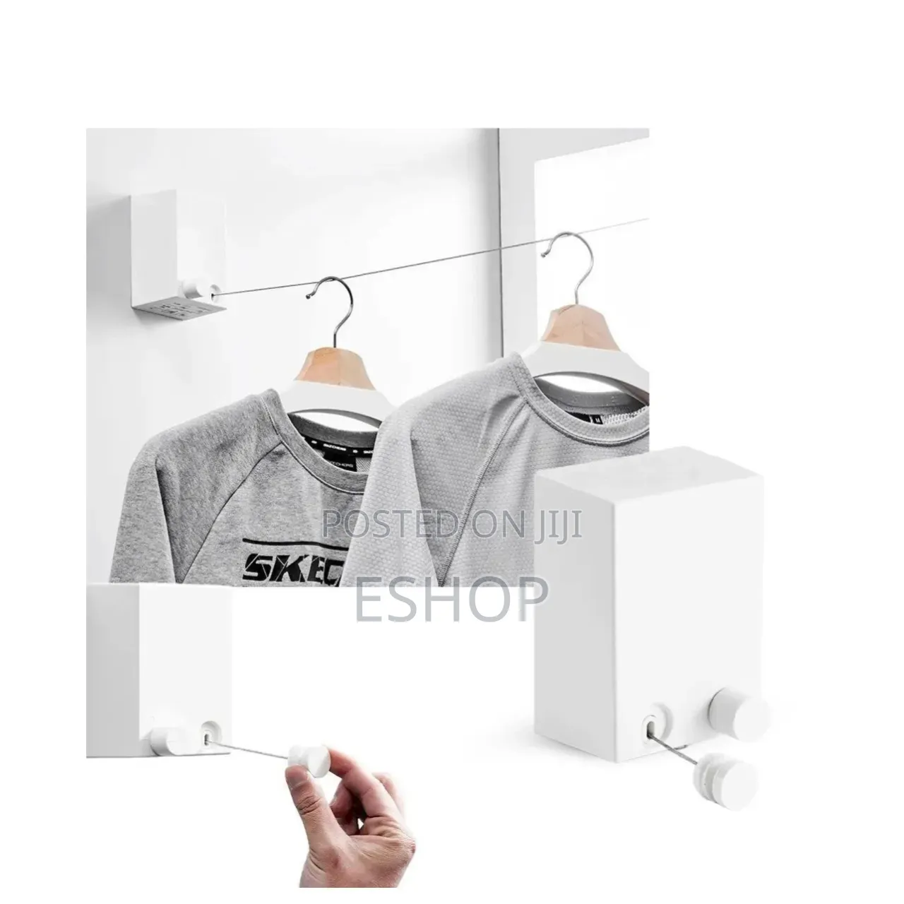 Home Essential Retractable Clothesline – Saves Space In Seconds