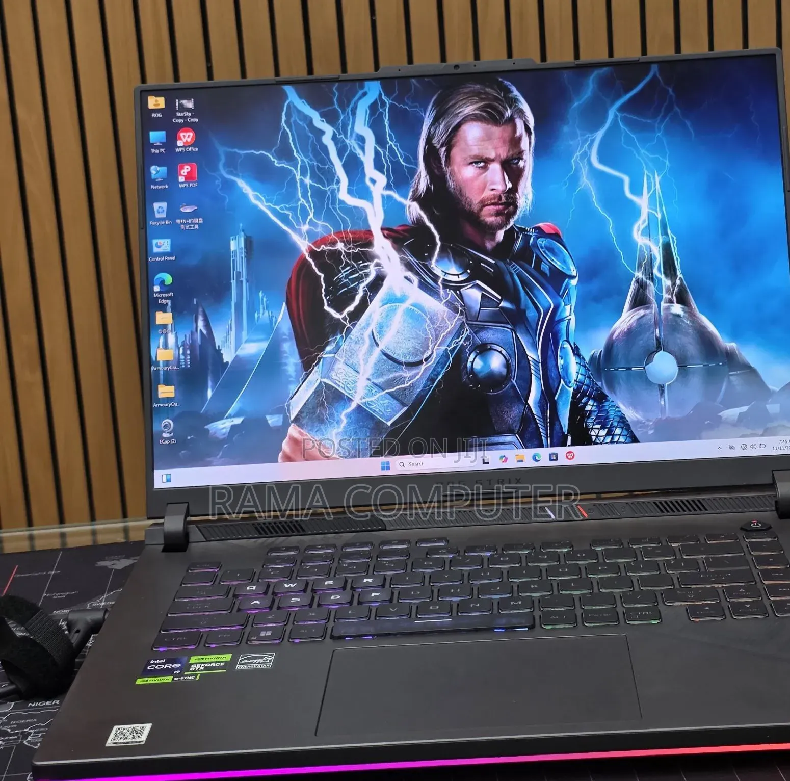 New Laptop Asus 16GB Intel Core i9 SSD 1T