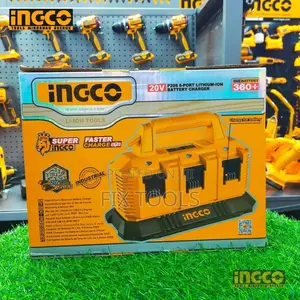 Ingco Battery Charger Port 6 Side