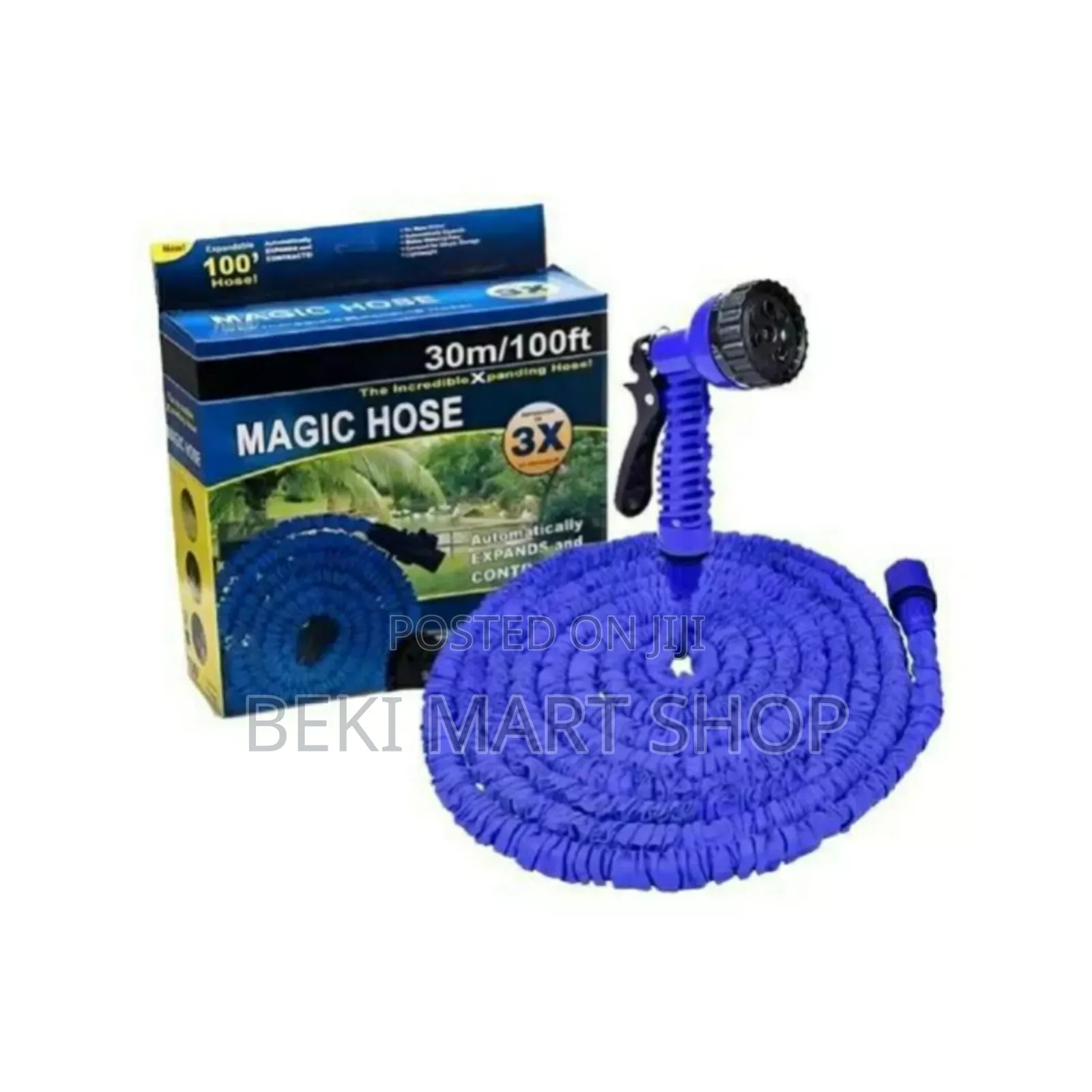 30m Magic Hose መኪና ለማጠብ ለቤት፣ ለጓሮ፣ ለወለል ማጽዳት ተስማሚ