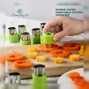 Vegetable Fruit Shape Cutter 12 PCS