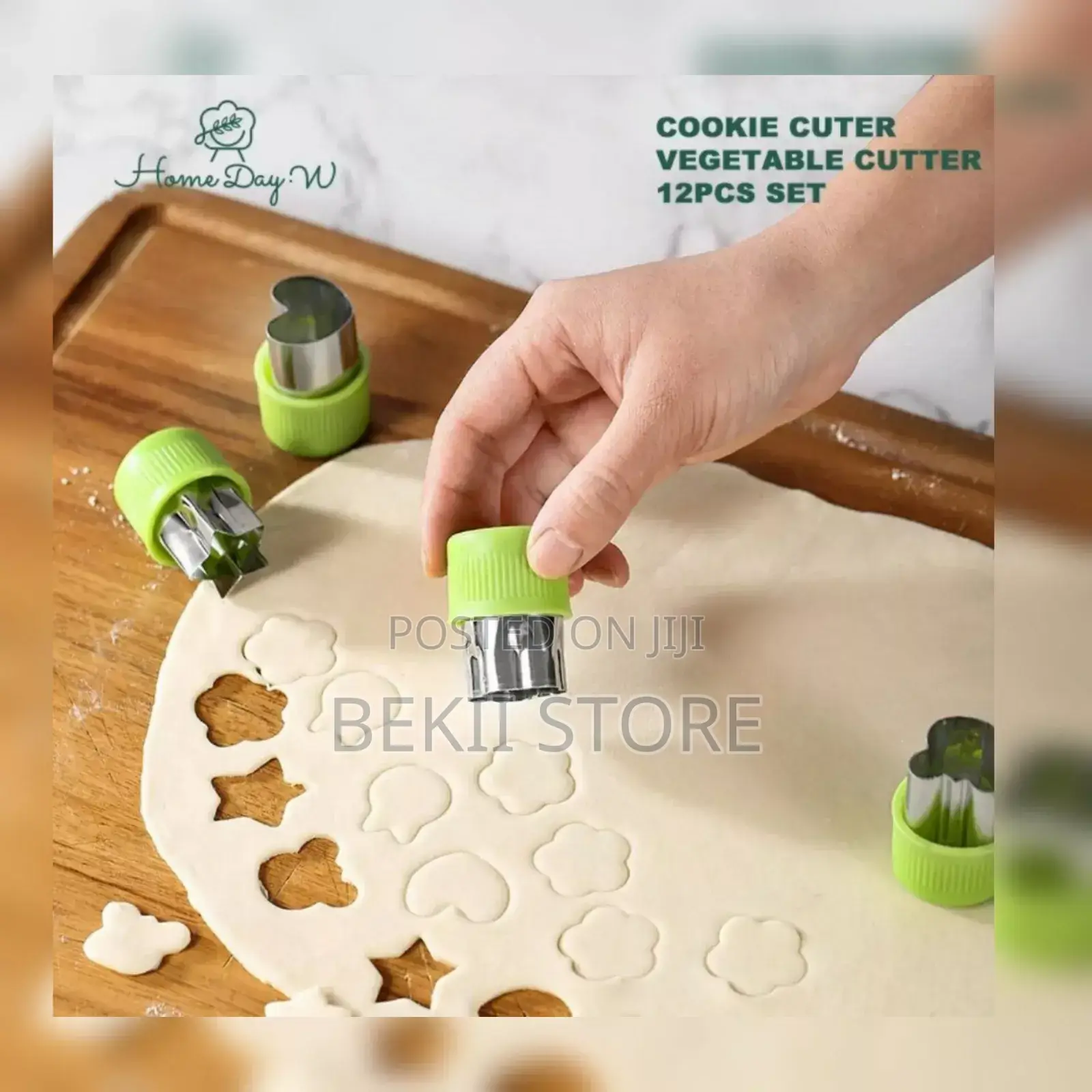 Vegetable Fruit Shape Cutter 12 PCS