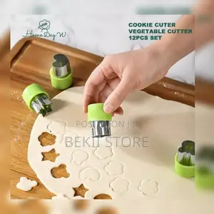 Vegetable Fruit Shape Cutter 12 PCS