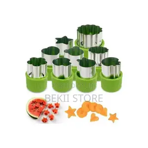 Vegetable Fruit Shape Cutter 12 PCS