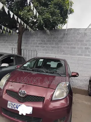Toyota Yaris 2010 Burgundy