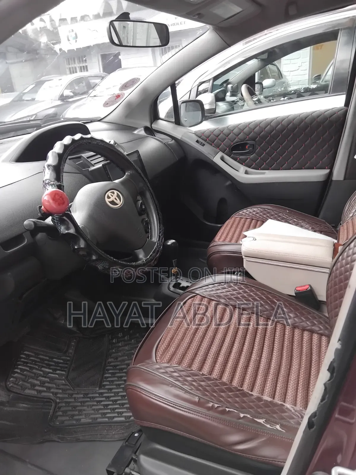 Toyota Yaris 2010 Burgundy