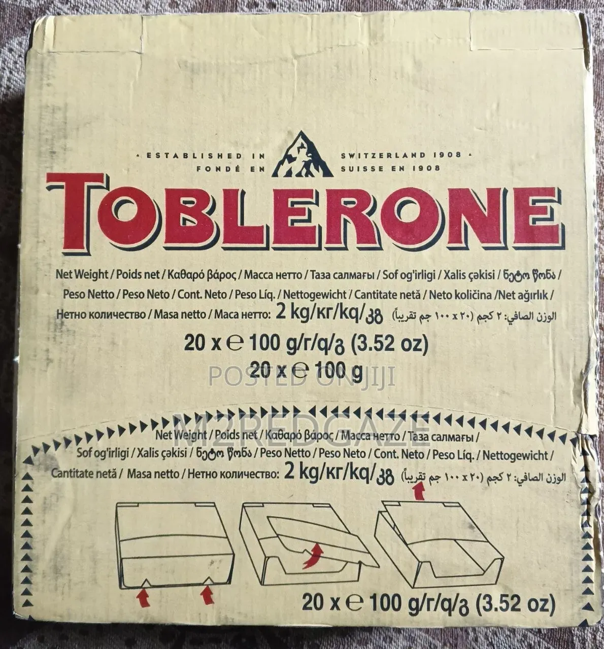 Toblerone Chocolates