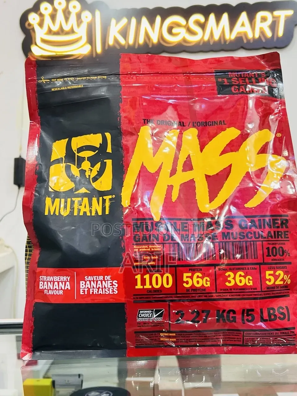 Mutant Mass Gainer 2.3kg Made in