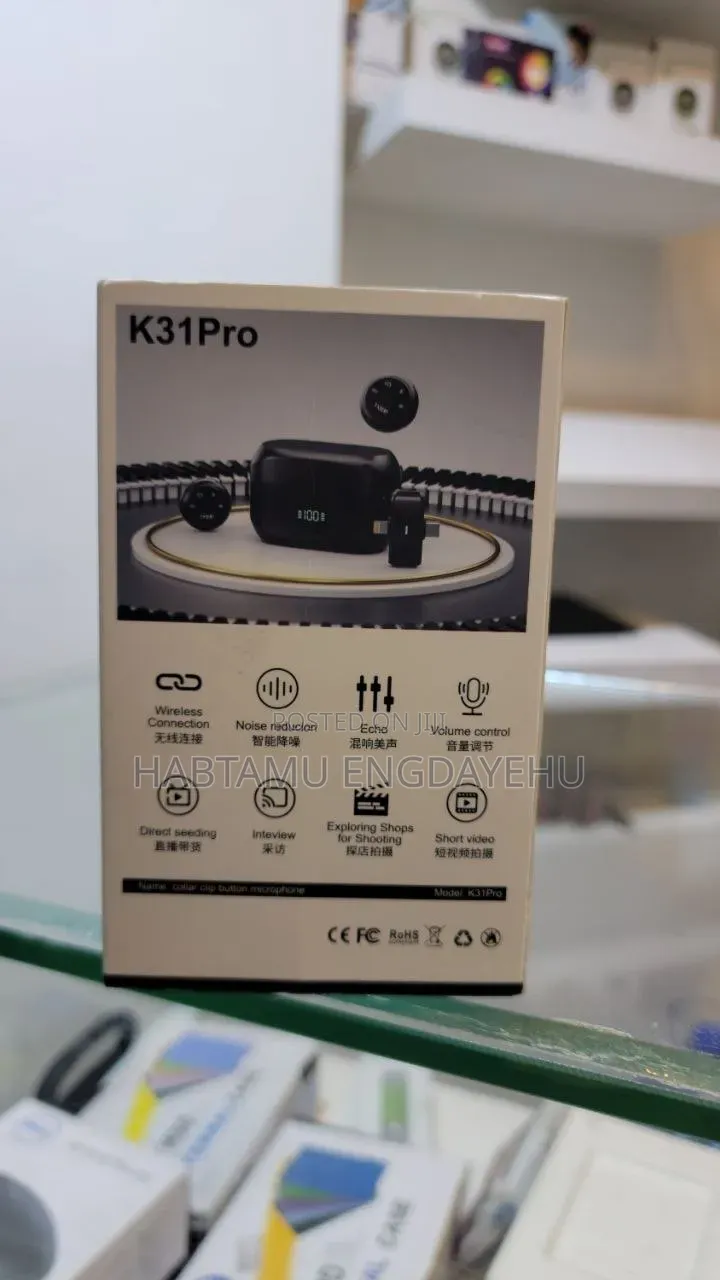 Pro Wireless Clip Microphone