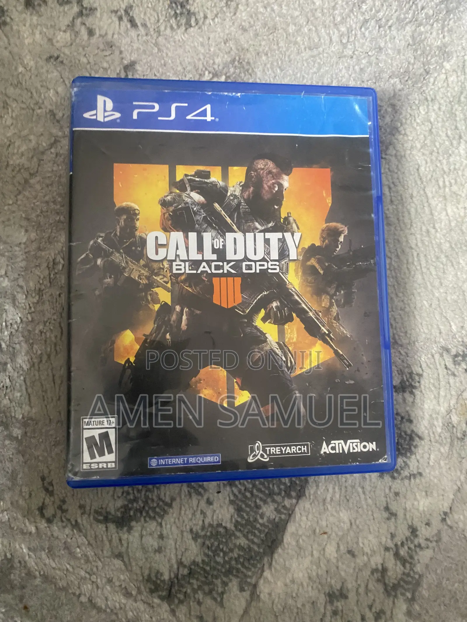 Ps 4 Game Cod Black Ops 4