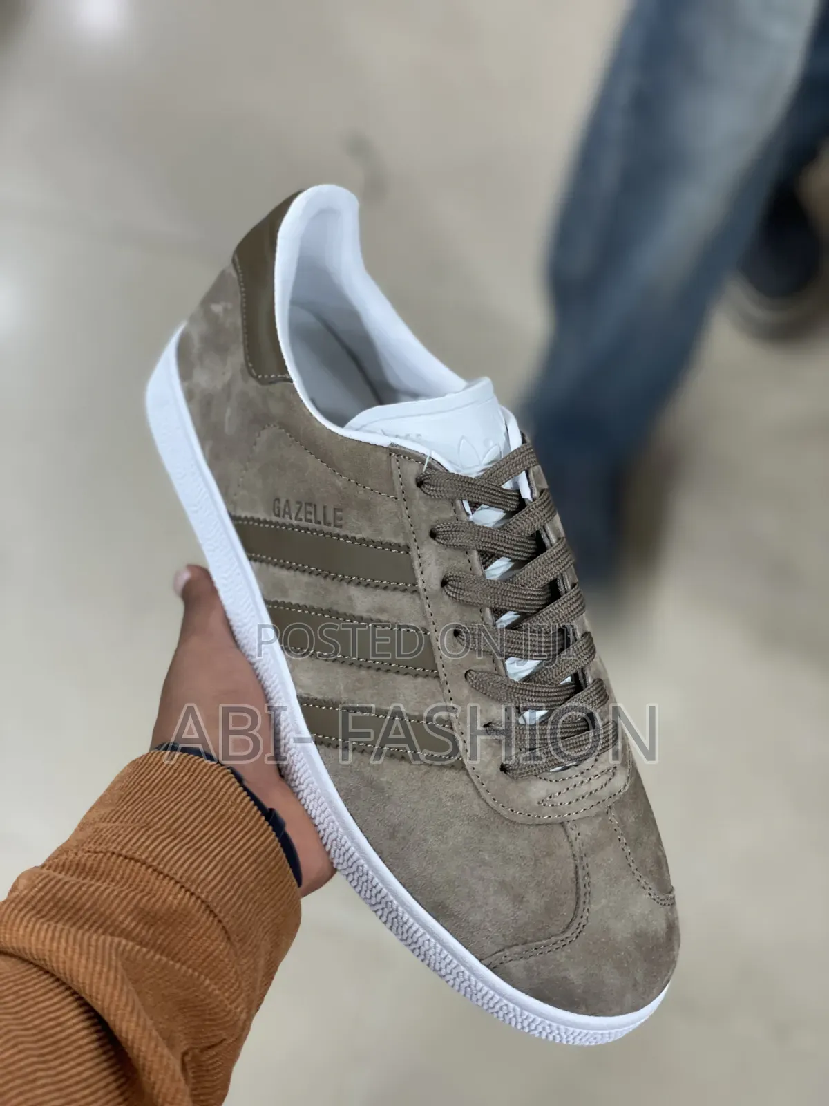 Brown Adidas Gazelle Sneakers
