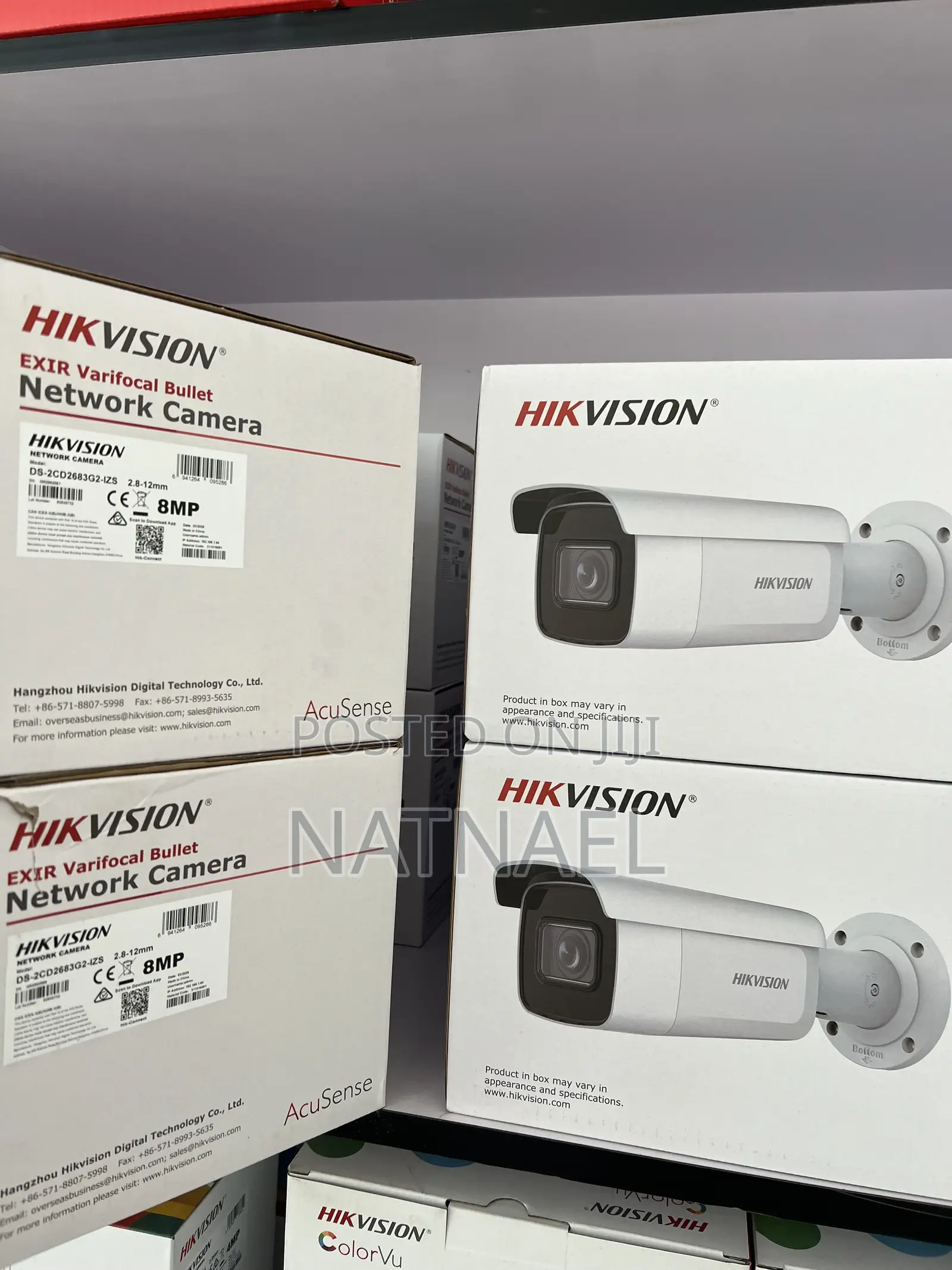 Hik Vision Acu Sens Varifocal 8mp 80ir Bullet