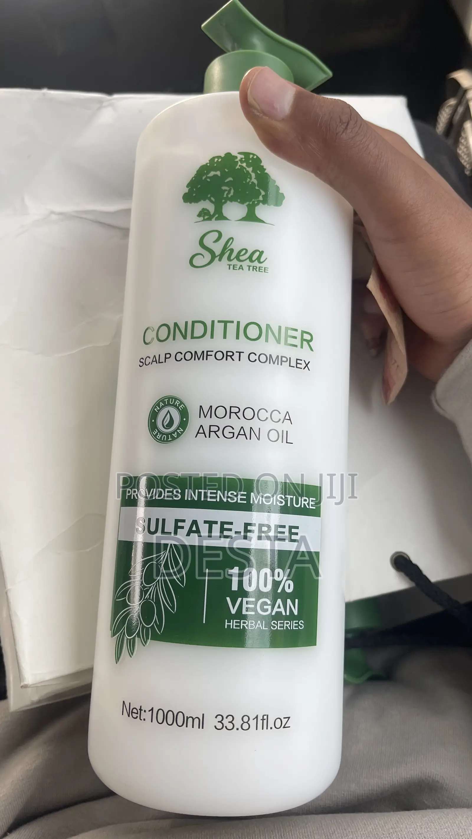 Shea Tea Tree Moroccan Argan Oil Conditioner 1000ml
